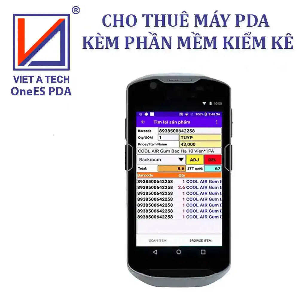 Dịch Vụ Cho Thuê Thiết Bị Mã Vạch