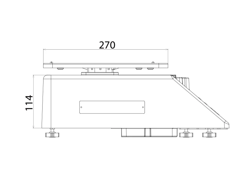Cân Điện Tử, In Tem Nhãn Digi SM-320 - Hình chi tiết 4