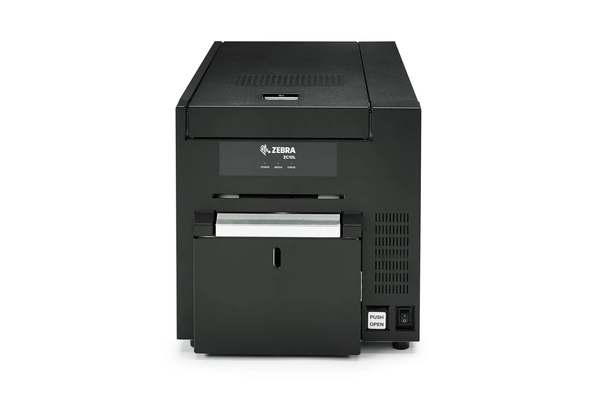 Máy In Thẻ Nhựa Zebra ZC10L - Hình chi tiết 3