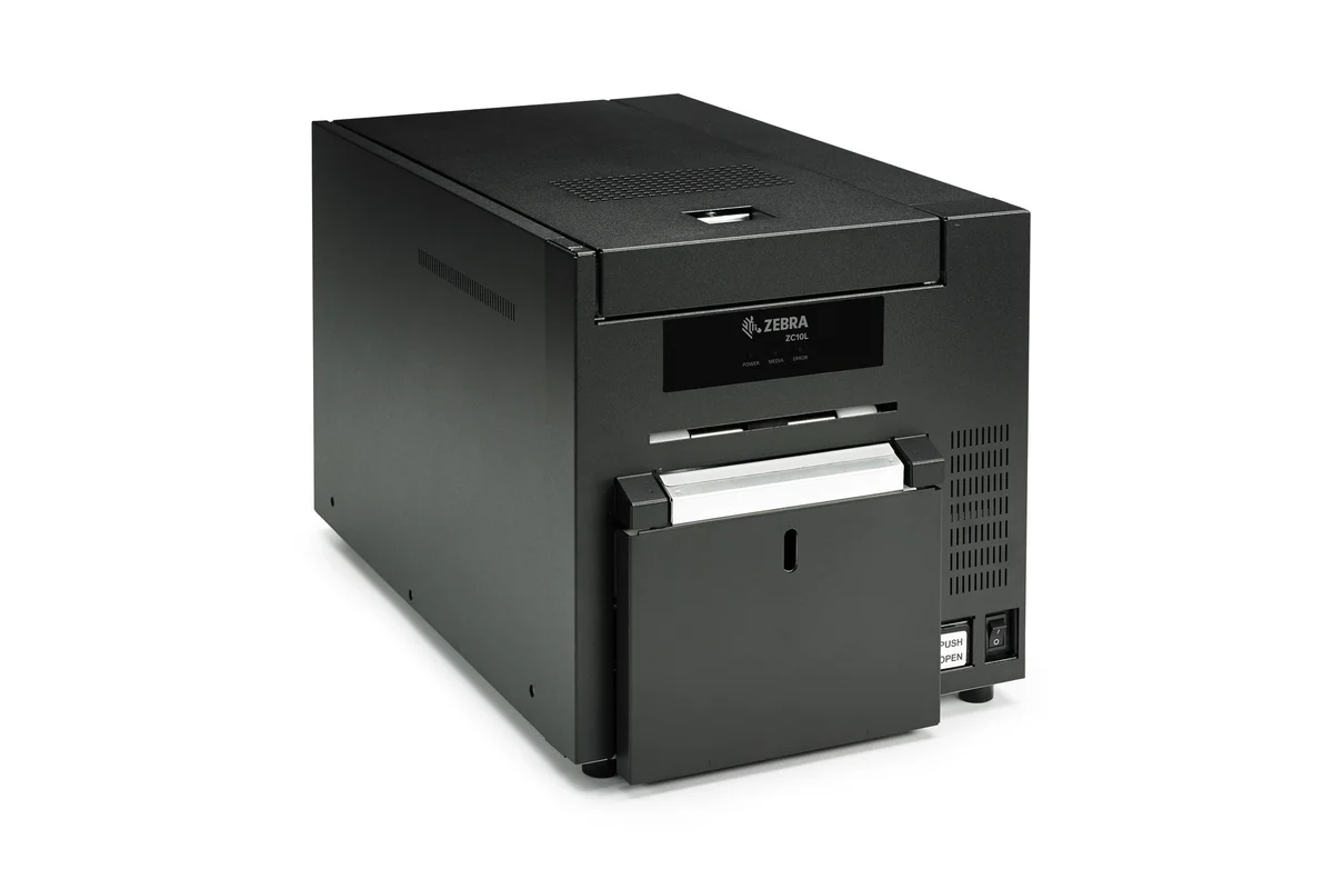 Máy In Thẻ Nhựa Zebra ZC10L - Hình chi tiết 4